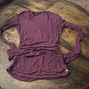 Guess Burgundy Ruched lS Lightweight Ter